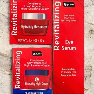 B.Pure Revitalizing Skincare Set - Red